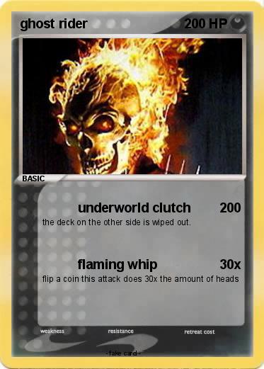 Pokemon ghost rider