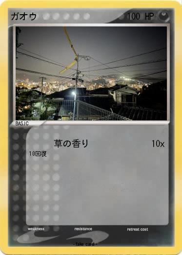 Pokemon ガオウ