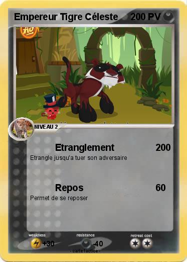 Pokemon Empereur Tigre Céleste