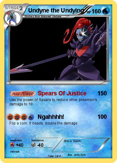 Pokemon Undyne the Undying