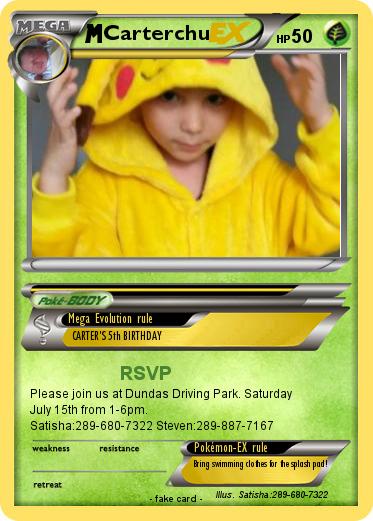 Pokemon Carterchu