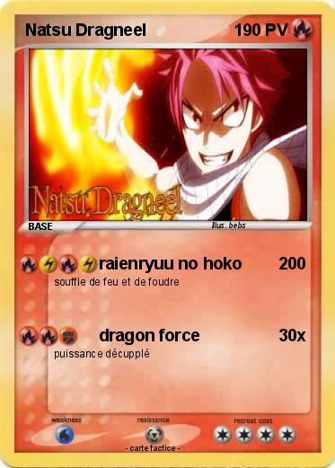 Pokemon Natsu Dragneel