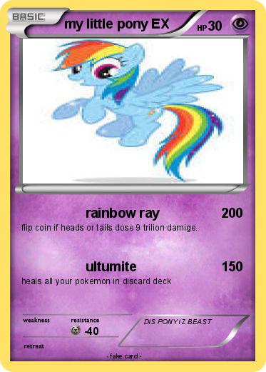 Pokemon my little pony EX