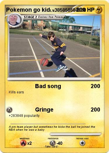 Pokemon Pokemon go kid