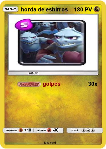 Pokemon horda de esbirros