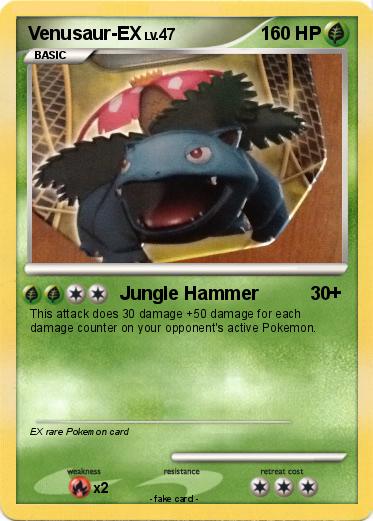 Pokemon Venusaur-EX