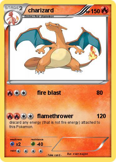 Pokemon charizard