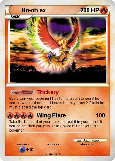 Pokemon Ho-oh ex