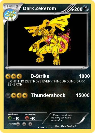 Pokemon Dark Zekerom