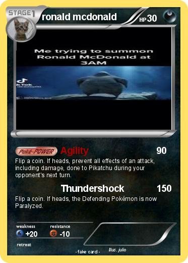 Pokemon ronald mcdonald