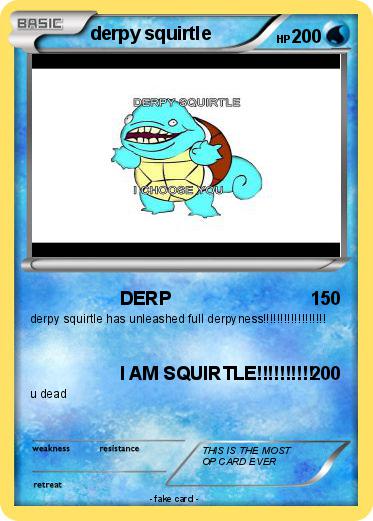 Pokemon derpy squirtle