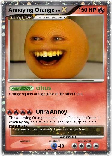 Pokemon Annoying Orange