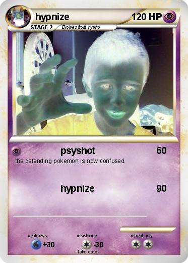 Pokemon hypnize