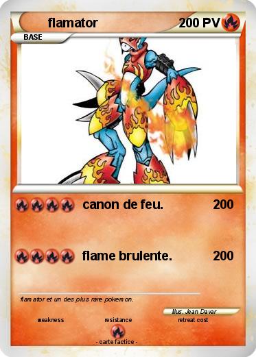 Pokemon flamator
