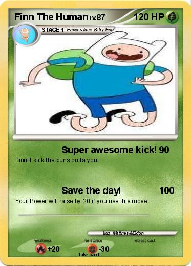 Pokemon Finn The Human