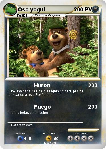 Pokemon Oso yogui
