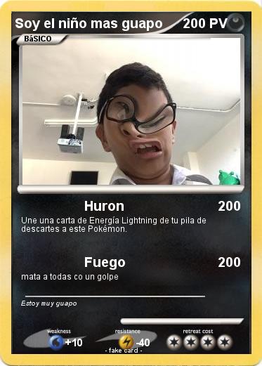 Pokemon Soy el niño mas guapo