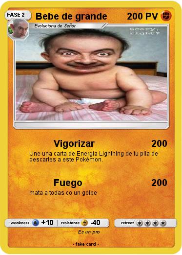 Pokemon Bebe de grande