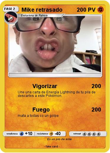 Pokemon Mike retrasado