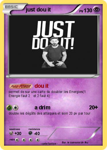 Pokemon just dou it