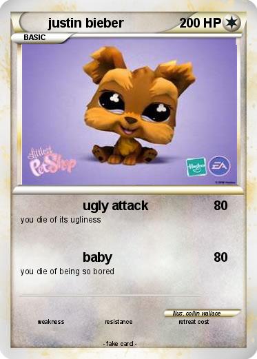 Pokemon justin bieber