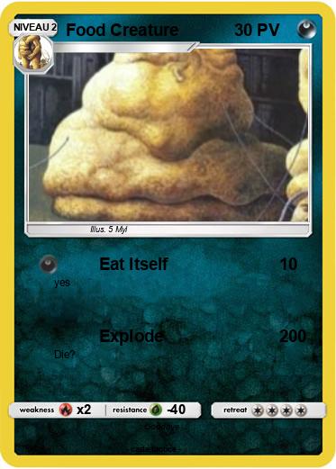 Pokemon Food Creature