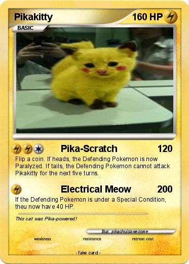Pokemon Pikakitty