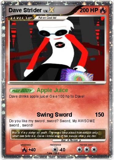 Pokemon Dave Strider