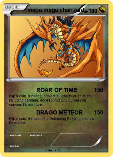 Pokemon mega mega charizard