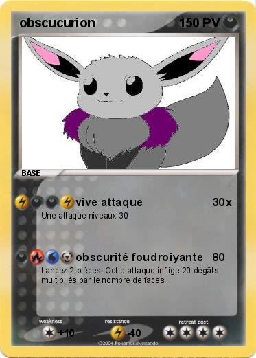 Pokemon obscucurion 