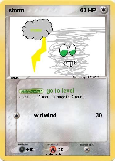 Pokemon storm