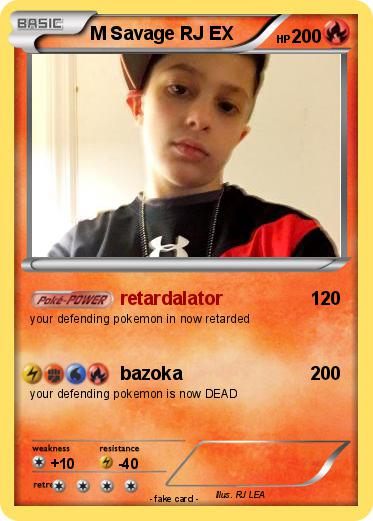 Pokemon M Savage RJ EX