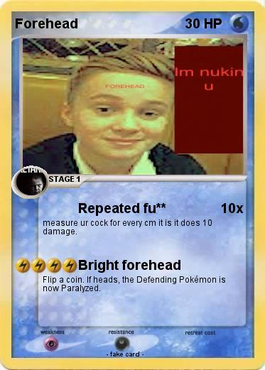 Pokemon Forehead