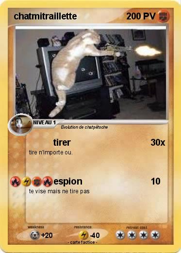 Pokemon chatmitraillette