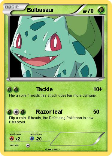 Pokemon Bulbasaur