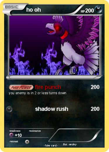 Pokemon ho oh