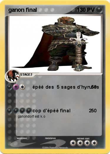 Pokemon ganon final