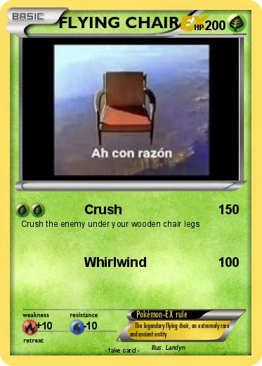 Pokemon FLYING CHAIR