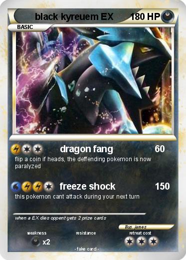 Pokemon black kyreuem EX