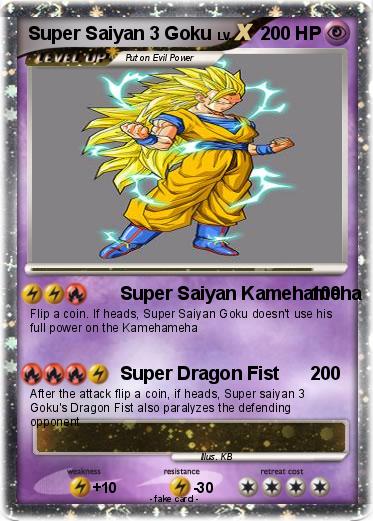 Pokemon Super Saiyan 3 Goku