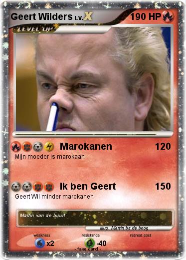 Pokemon Geert Wilders