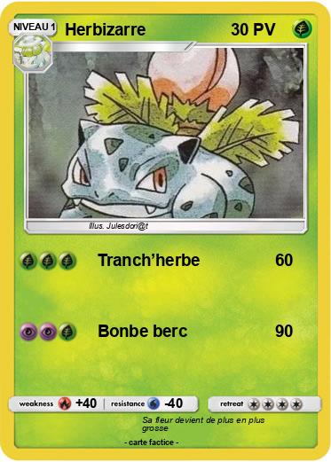 Pokemon Herbizarre