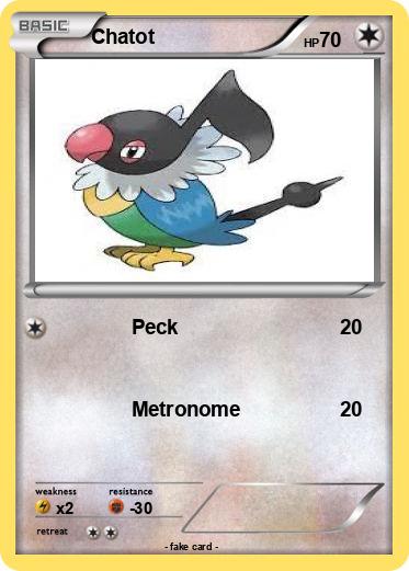 Pokemon Chatot