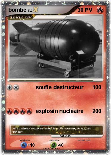 Pokemon bombe
