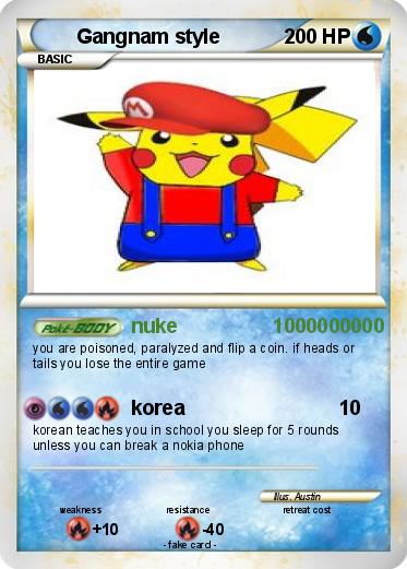 Pokemon Gangnam style