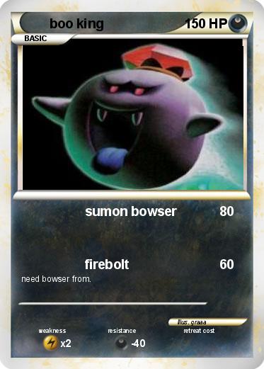 Pokemon boo king