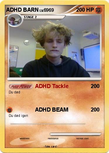 Pokemon ADHD BARN