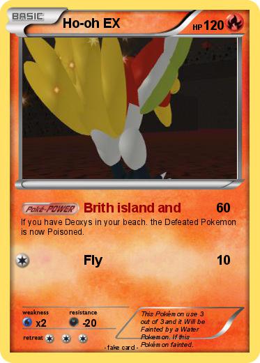 Pokemon Ho-oh EX