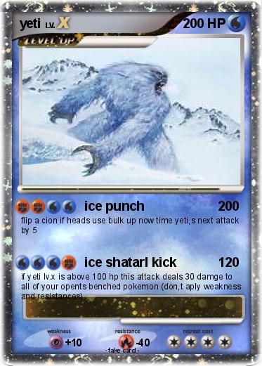Pokemon yeti