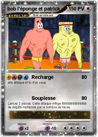 Pokemon bob l'éponge et patrick